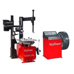 1.5 HP Automatic Tire Changer Wheel Balancer Combo 980 800 with 300 Assist Arm