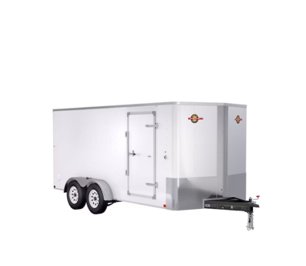 Carry-On Trailer 5-ft x 8-ft Steel Mesh Utility Trailer with Ramp Gate