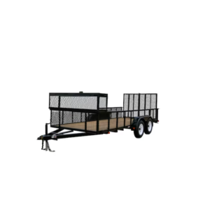 Carry-On Trailer 6-ft x 16-ft Treated Lumber Utility Trailer with Ramp Gate