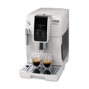 DeLonghi Dinamica Super Automatic Espresso & Coffee Machine – ECAM35020W (White)