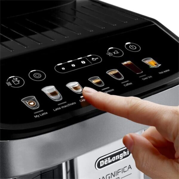 DeLonghi Magnifica Evo with LatteCrema System Super Automatic Espresso Machine (ECAM29084SB)