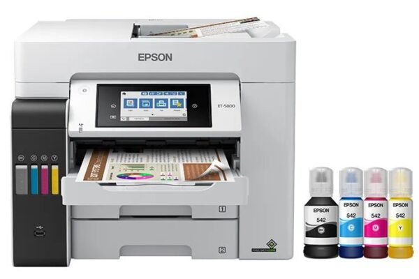 Epson EcoTank Pro ET-5800 All-in-One Cartridge-Free Supertank Printer