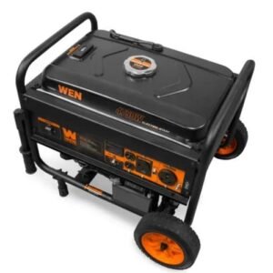 Wen 4750-Watt Portable Generator with Electric Start and Wheel Kit